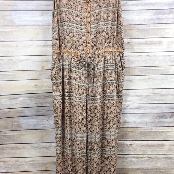 Anthropologie Lilka Dani Boho Jumpsuit Size Medium - Picture 3 of 11